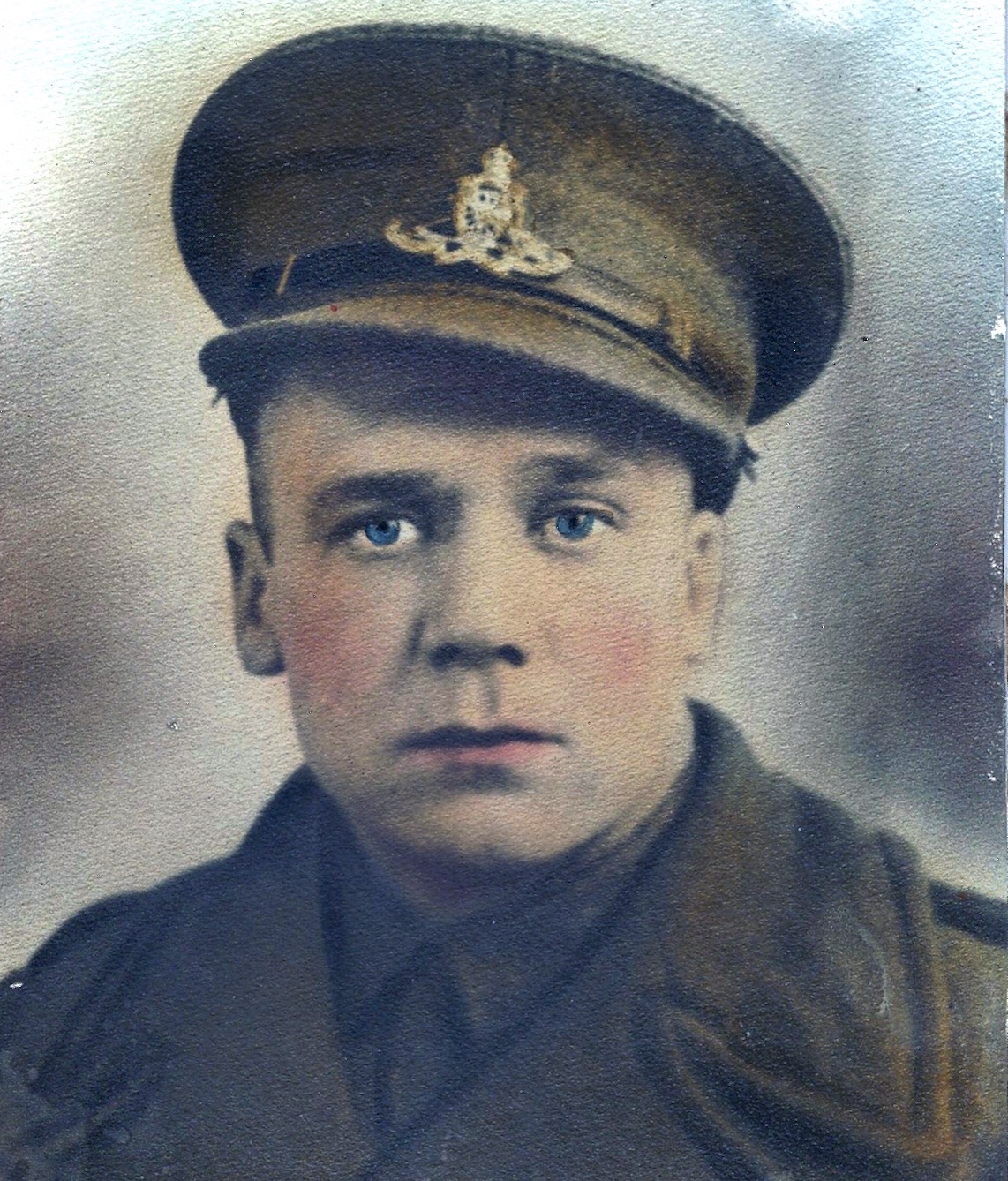 Father going off to war George Leslie Brookes (Snr)
