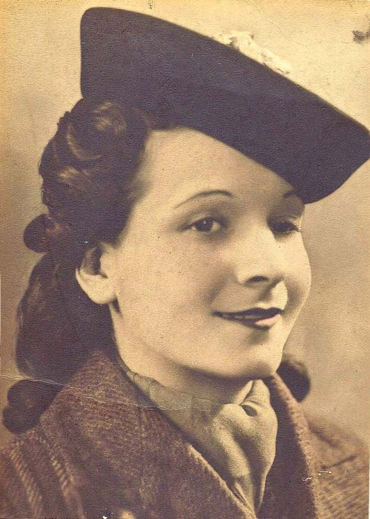 Mother in her younger days Lillian Brookes