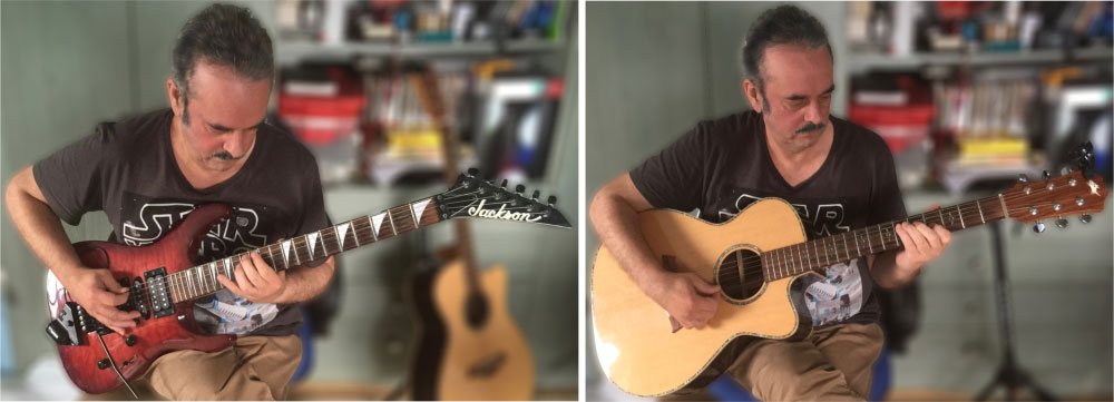 Professor B - electric and acoustic guitars